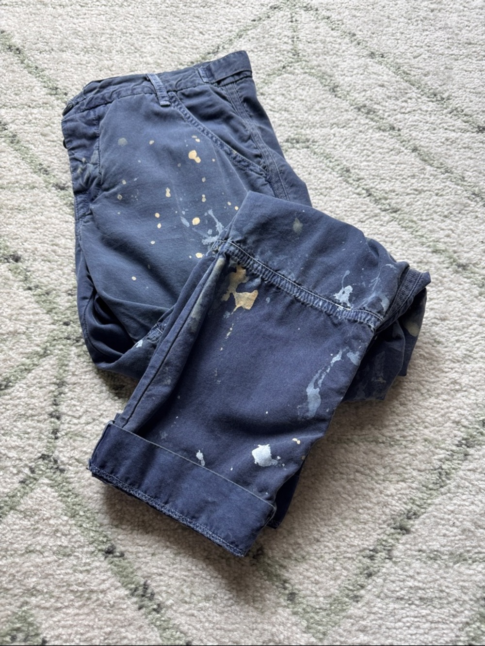 NSF - Basquiat Cargo Pant in Denim Housepaint size 26